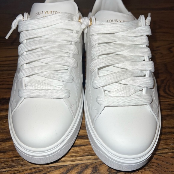 AUTHENTIC Louis Vuitton Time Out Sneaker worn 1x - Picture 6 of 8
